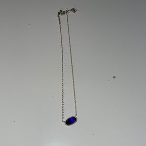 Blue Kendra scott necklace never worn